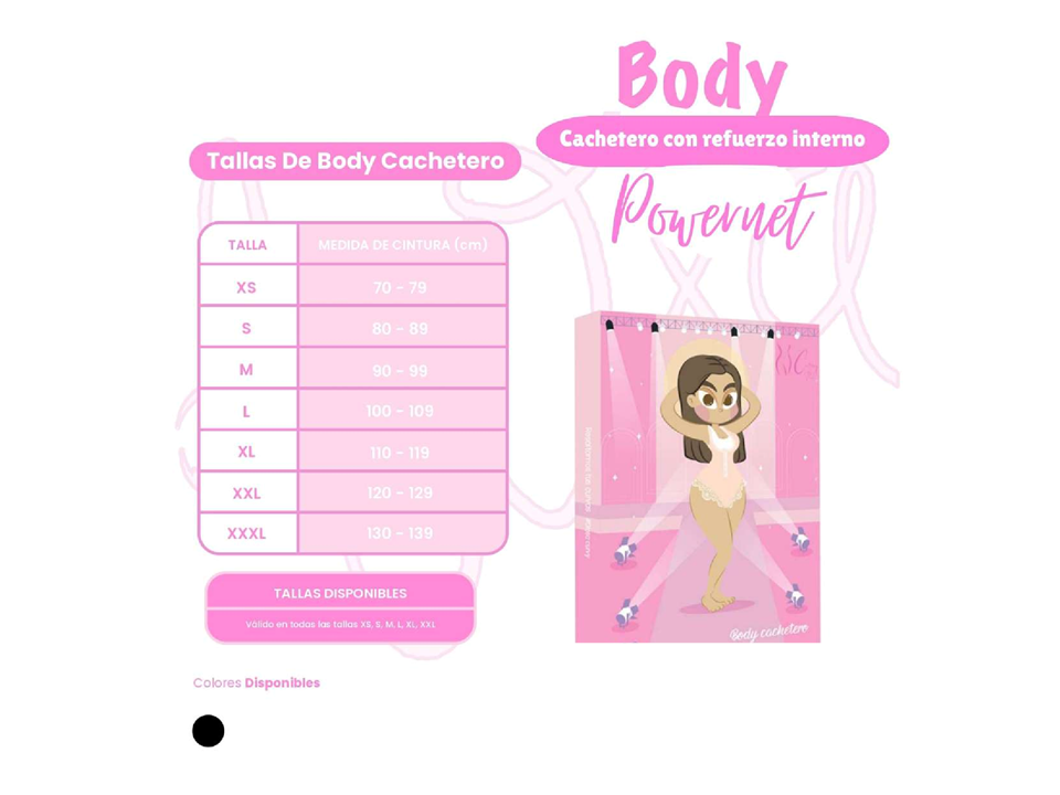 Body Cachetero con Refuerzo Interno