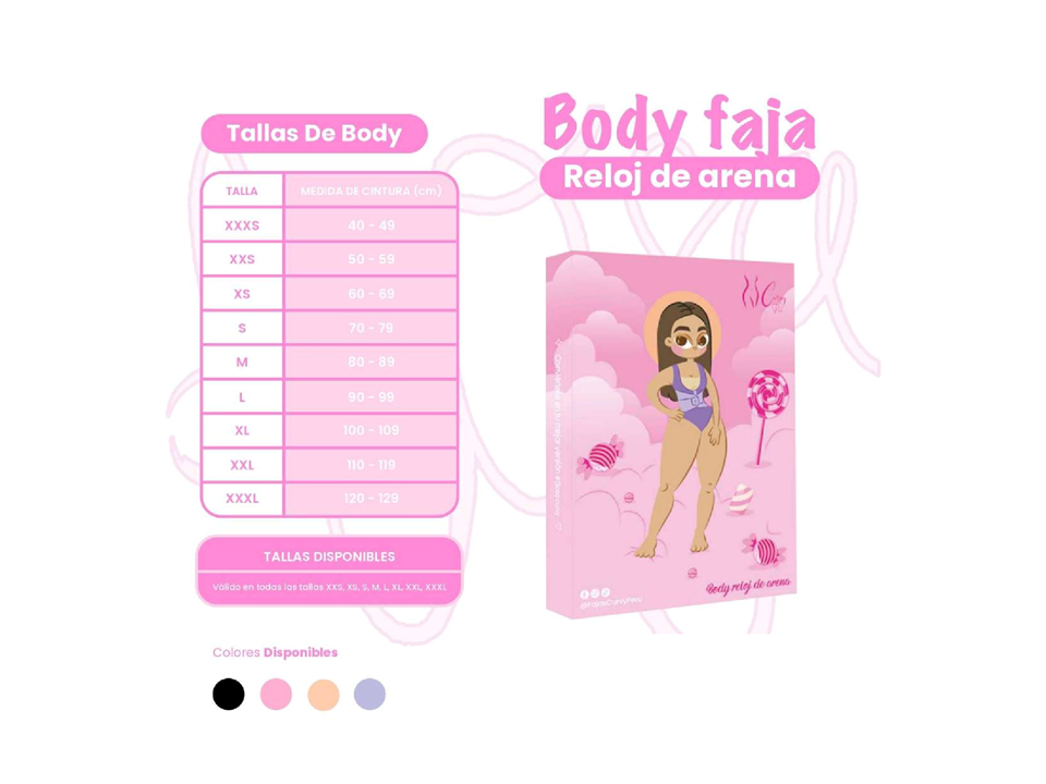 Body Faja Reloj de Arena