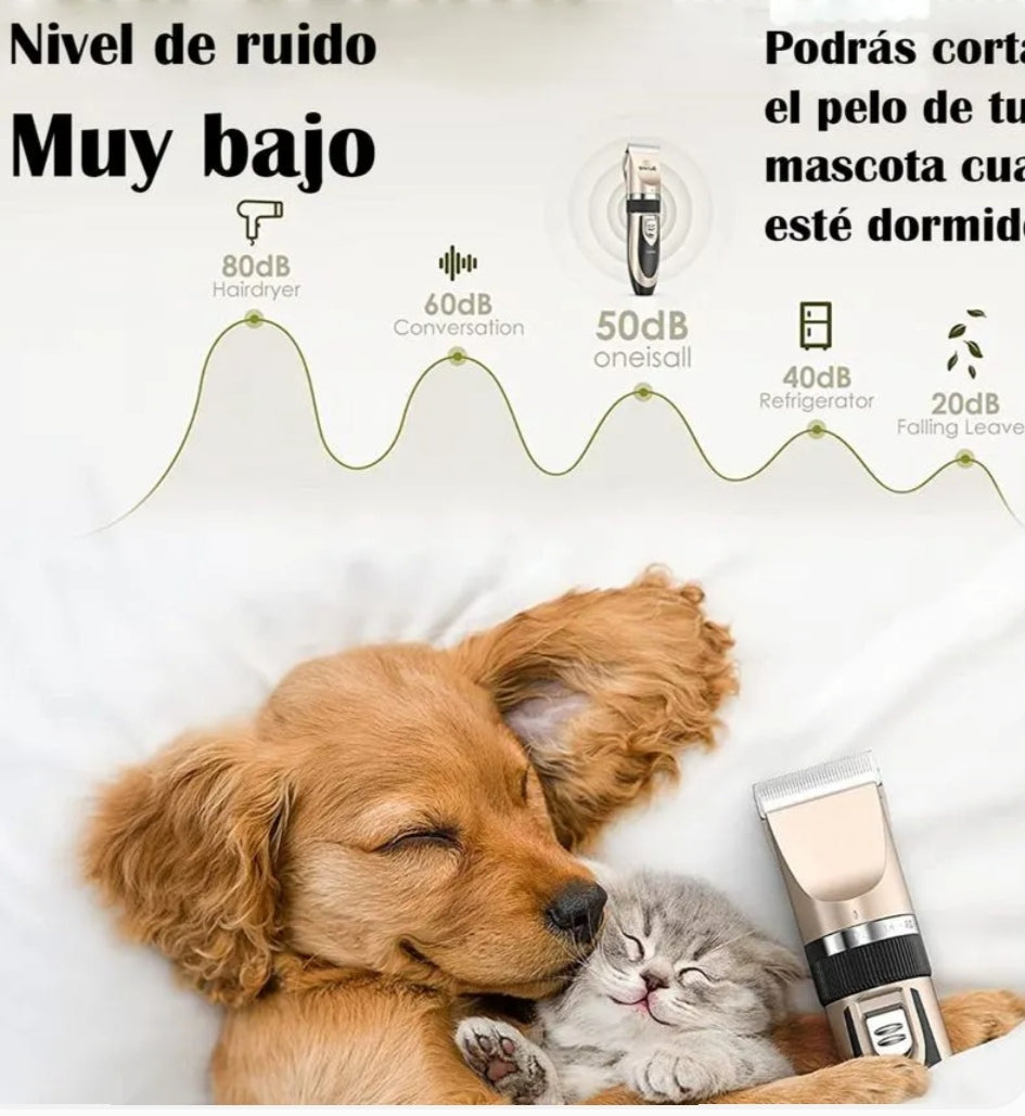 Kit Cortadora de Pelo para Mascota