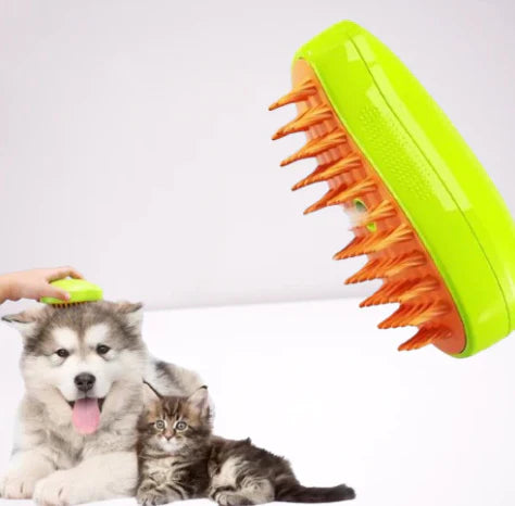 Cepillo de Vapor para Mascotas 🐶🐱