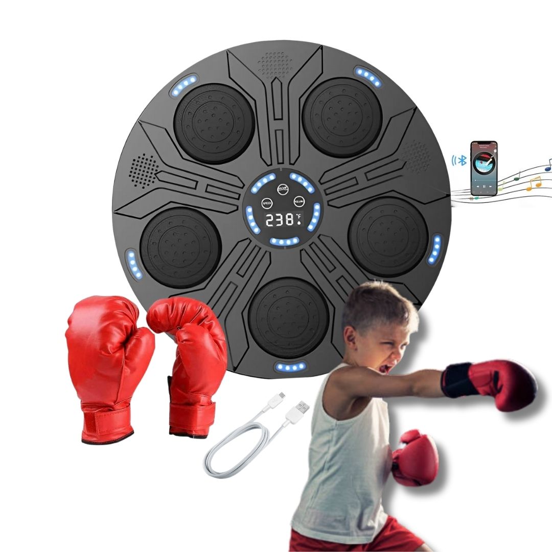 Máquina de Box Guante Rojo