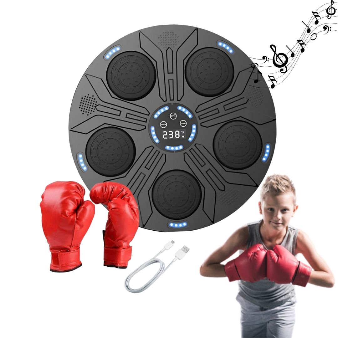 Máquina de Box Guante Rojo