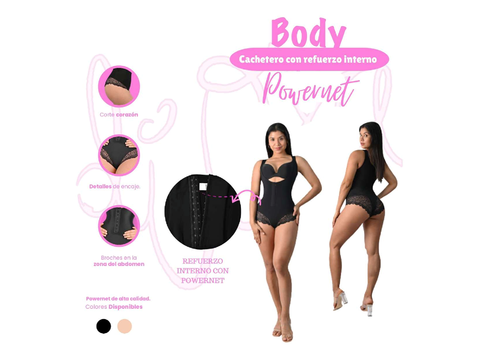 Body Cachetero con Refuerzo Interno