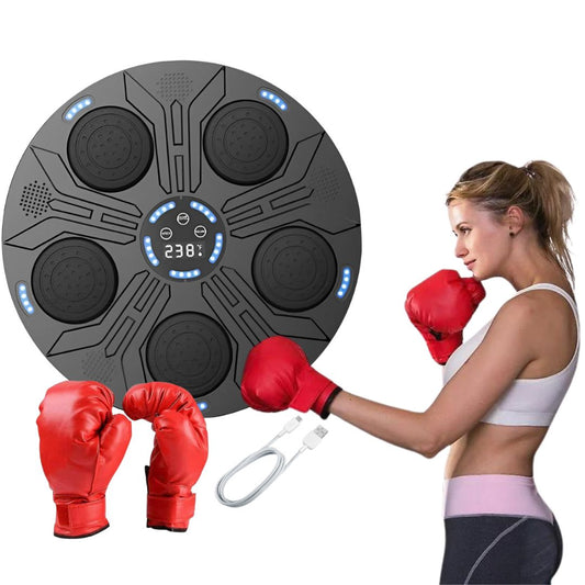 Máquina de Box Guante Rojo