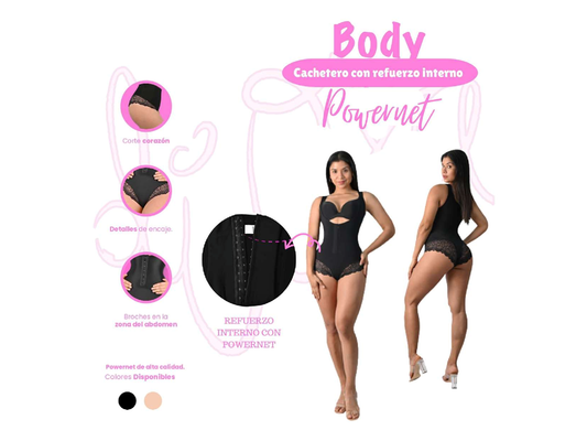 Body Cachetero con Refuerzo Interno