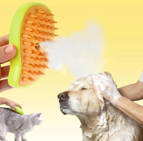 Cepillo de Vapor para Mascotas 🐶🐱