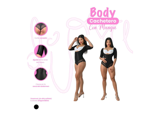 Body Cachetero con Mangas